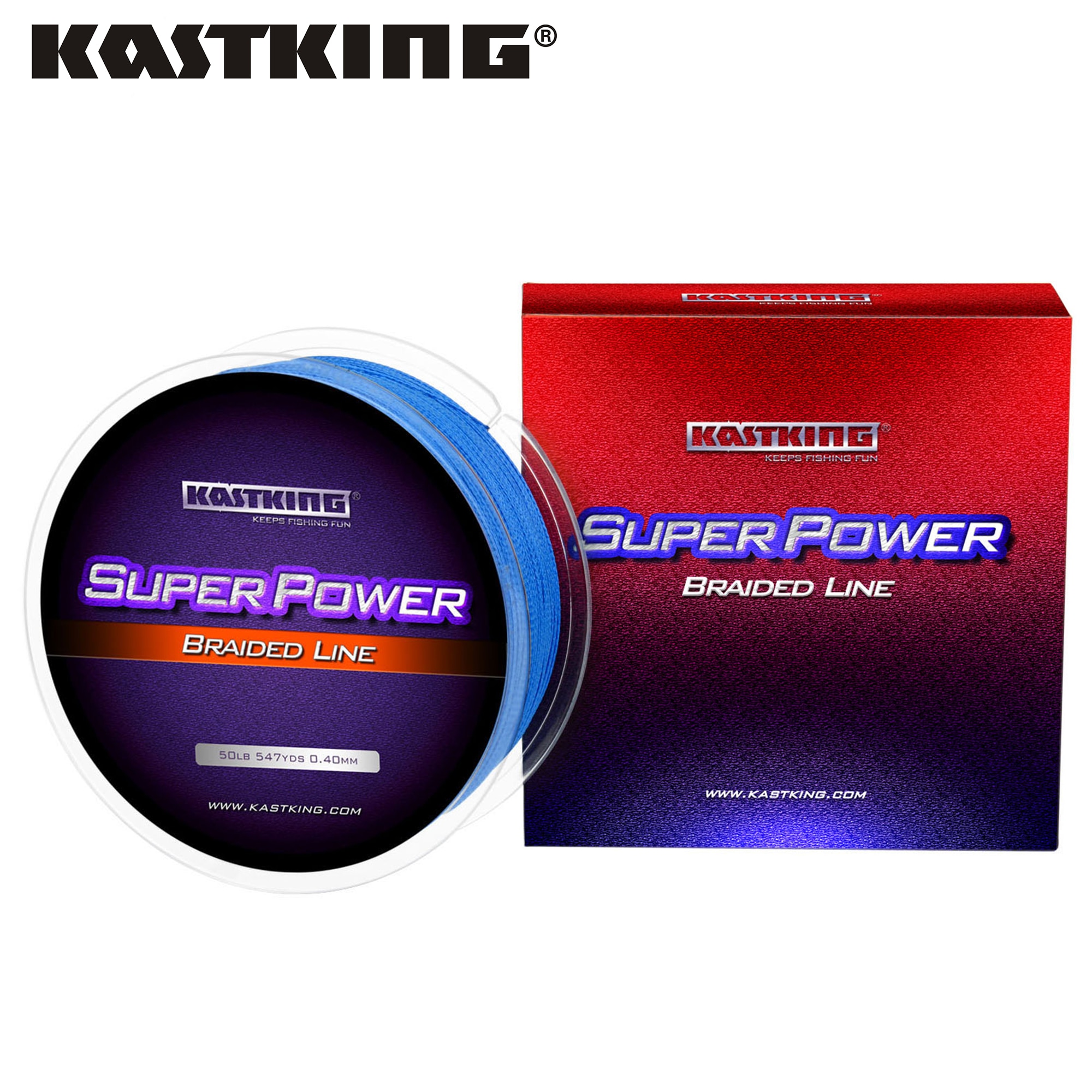 KastKing SuperPower 500/1000m 4  10LB - 80LB PE ..